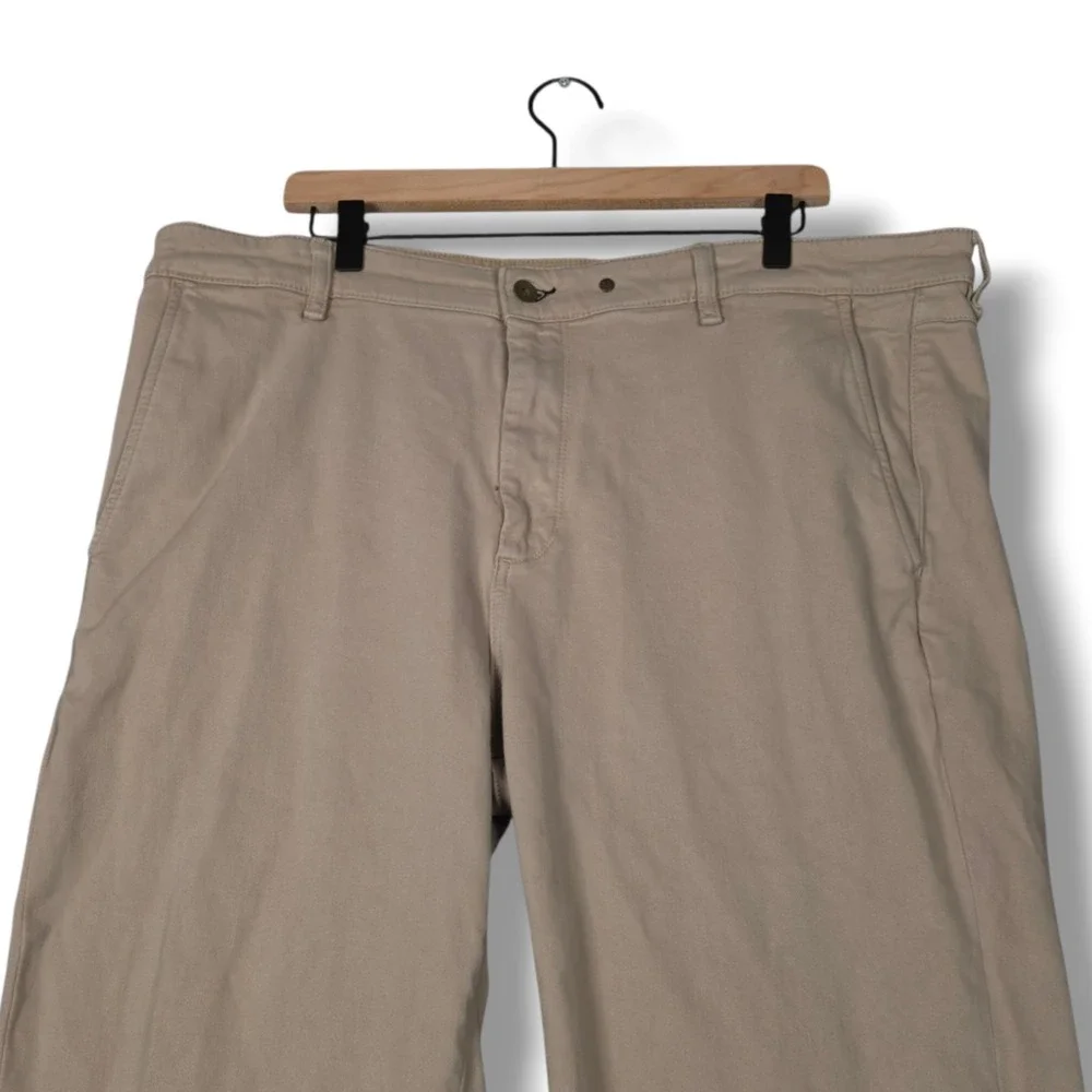 Rag & Bone Mens 38 Fit 2 Action Loopback Skinny Chino Pants Fog Grey Stretch
